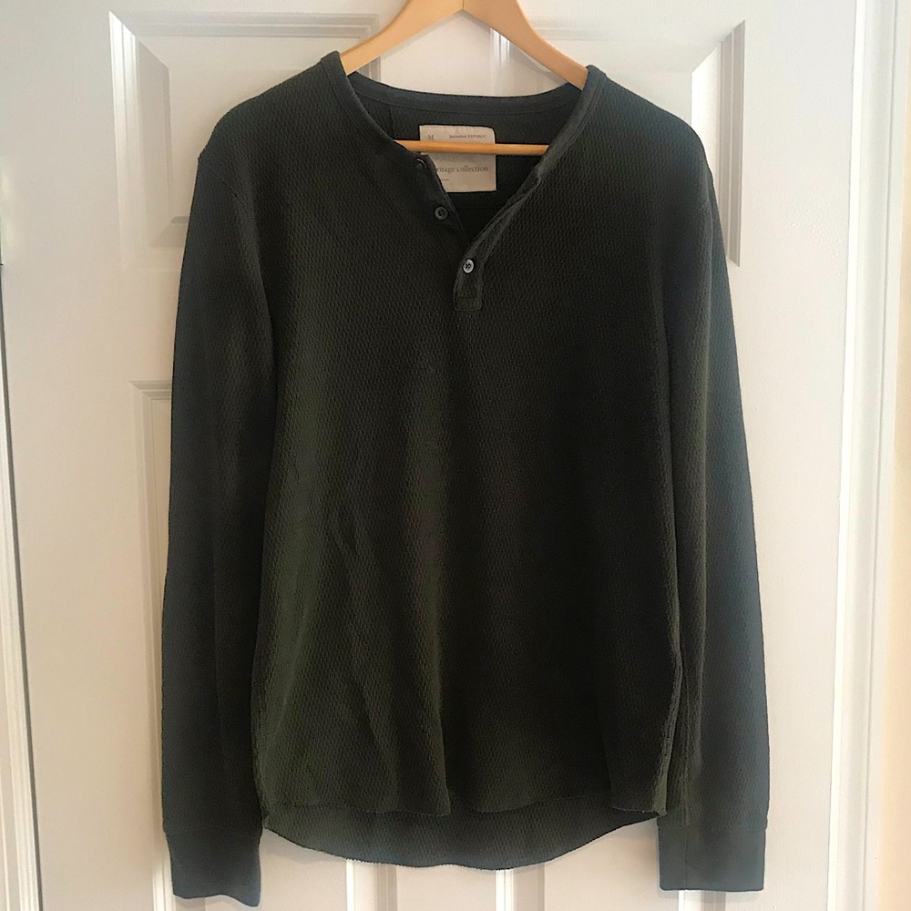 Banana Republic Heritage Long Sleeve Henley